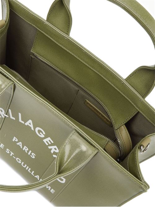 Borsa donna tote Rue St-Guillaume rivestita Karl Lagerfeld | A4W500274026